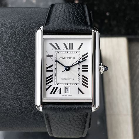 cartier tank solo xl automatic movement|cartier tank must xl automatic.